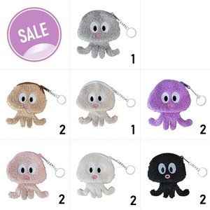 🔴 𝗦𝗔𝗟𝗘! 𝗟𝗔𝗦𝗧! 1️⃣2️⃣ Pack Octopus Coin Purse - Various Colors